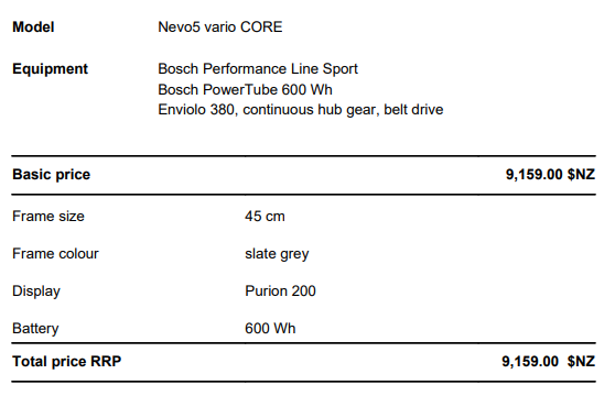 Riese and Muller Nevo5 Core