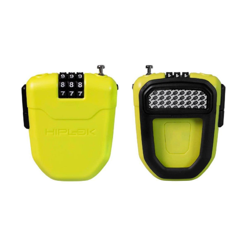 HIPLOK FX LIME 1m RETRACTABLE COMBI LOCK