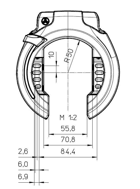 Trelock RS453 Frame Lock