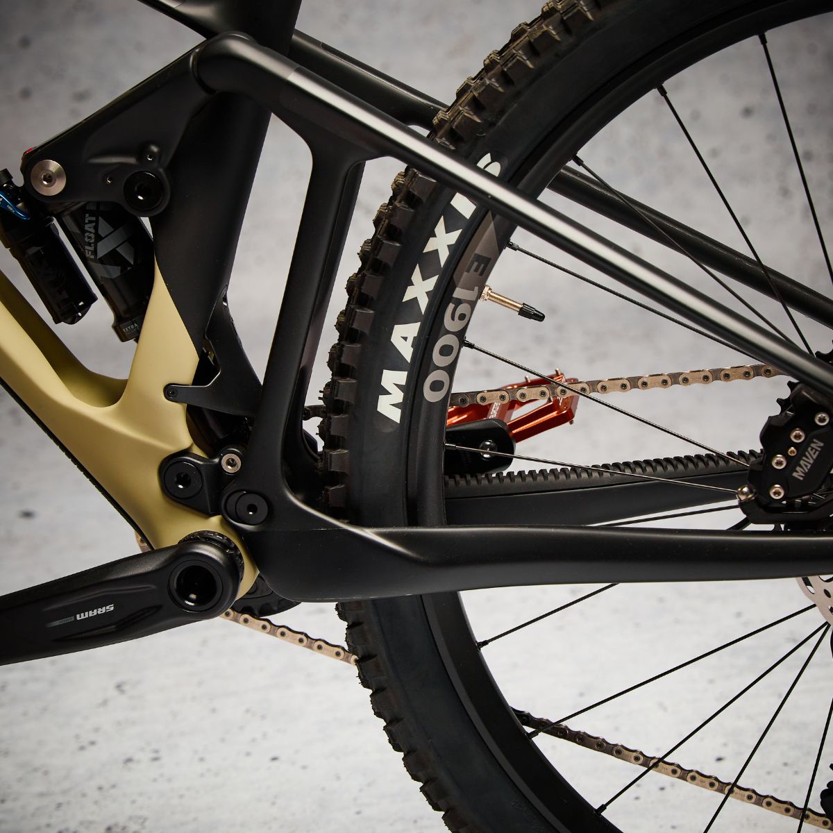 Dyedbro Evo Mtb / E-bike Frame Protection - Clear Matte
