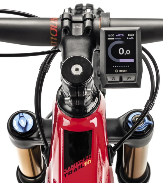 Moustache (Bosch) Kiox 300 Smart System Mount "Behind Bar"