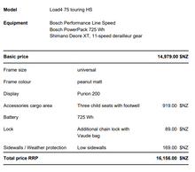 Load image into Gallery viewer, Riese and Muller Load4 75 Touring HS