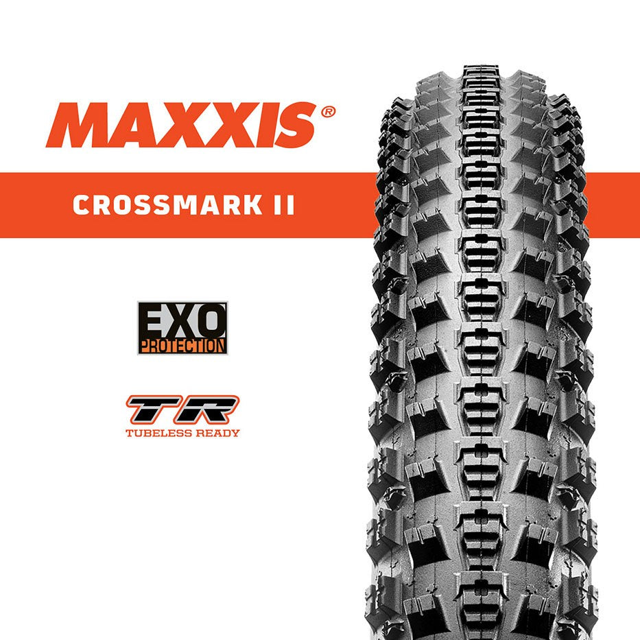 Maxxis 27.5 x 2.25 Crossmark 2 EXO/TR 60TPI Foldable