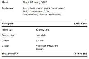 Riese and Muller Nevo4 Touring CORE