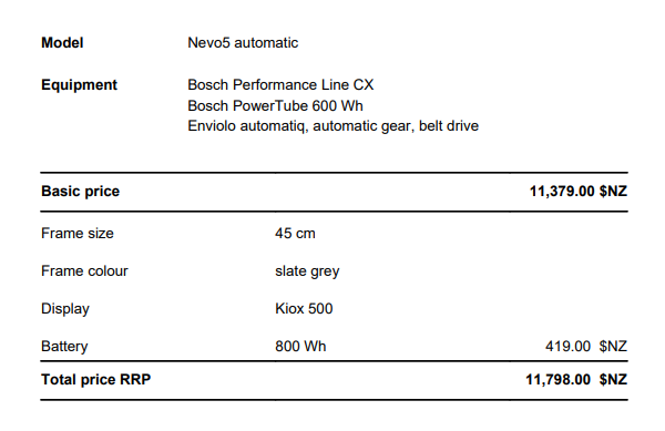 Riese and Muller Nevo5 Auto