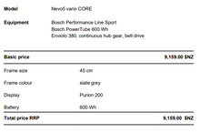 Load image into Gallery viewer, Riese and Muller Nevo5 Core