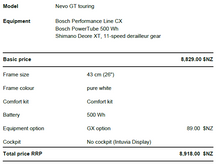 Load image into Gallery viewer, Riese and Muller Nevo GT Touring - 43cm